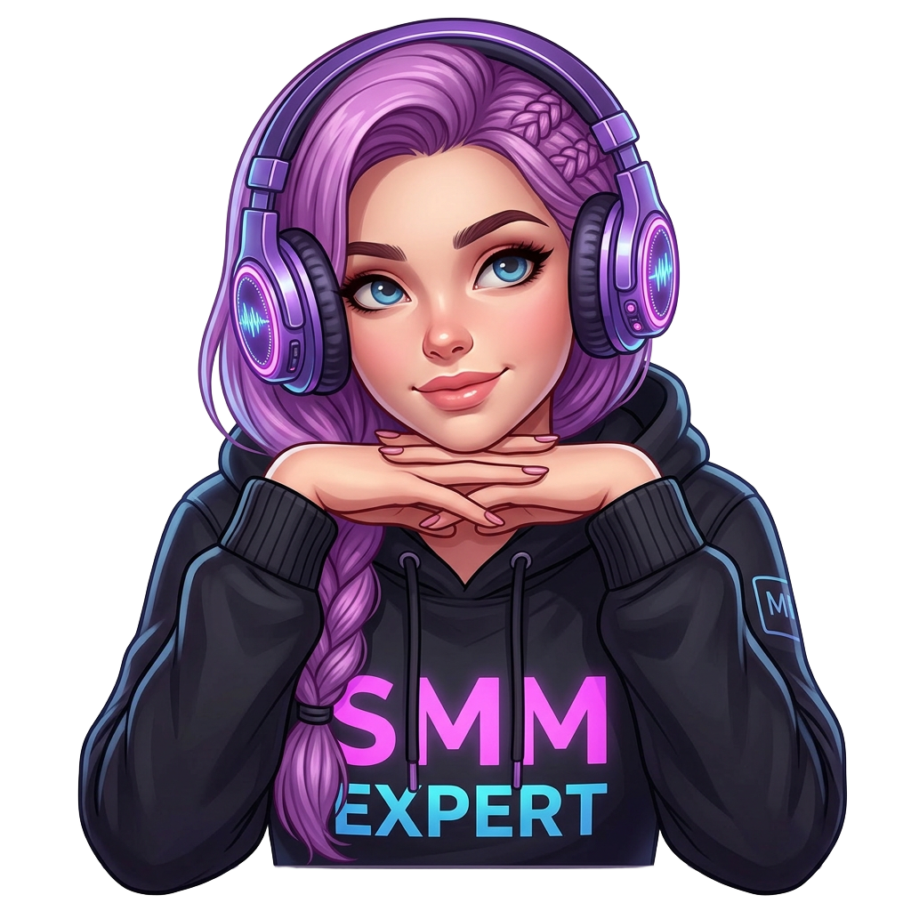 Ника, SMM-эксперт Телепарсера, мечтательно облокотилась на блок